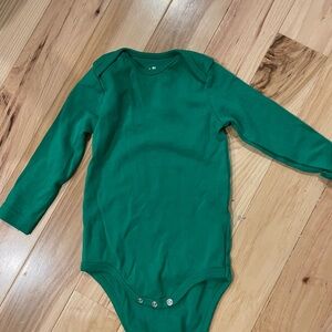 Primary Vibrant Green Kids Bodysuit